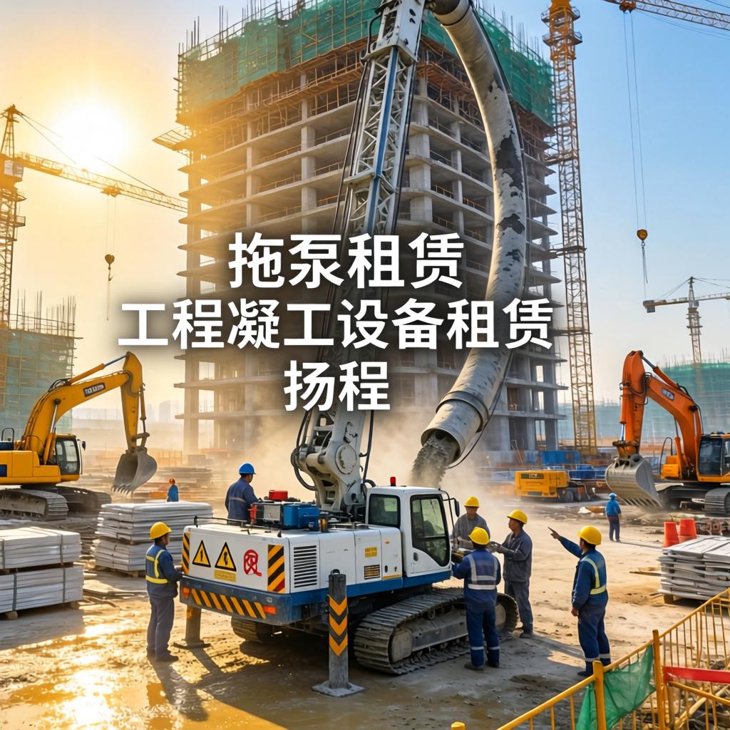 Trailer Pump Rental 拖泵租赁 工程砼工设备租赁 扬程差异化 - ̫ƽ����Ѷ��