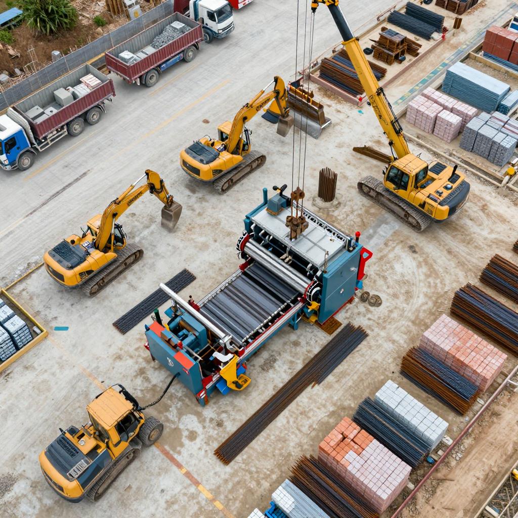 揭秘工程设备租赁新趋势：Rebar Straightener Rental引领钢筋调直机革命(图1)