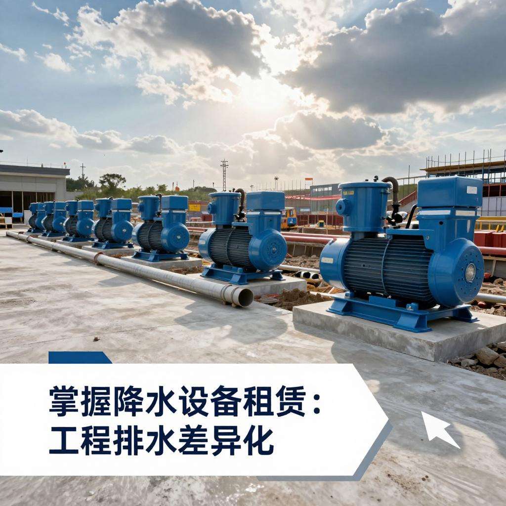 掌握降水设备租赁：工程排水差异化与成功秘诀 - ̫ƽ����Ѷ��