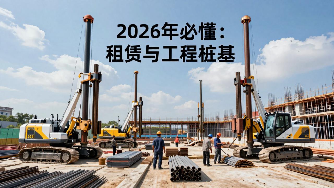 2026年必懂：Earth Auger租赁与工程桩基设备差异 - 天诚一站式工程设备租赁