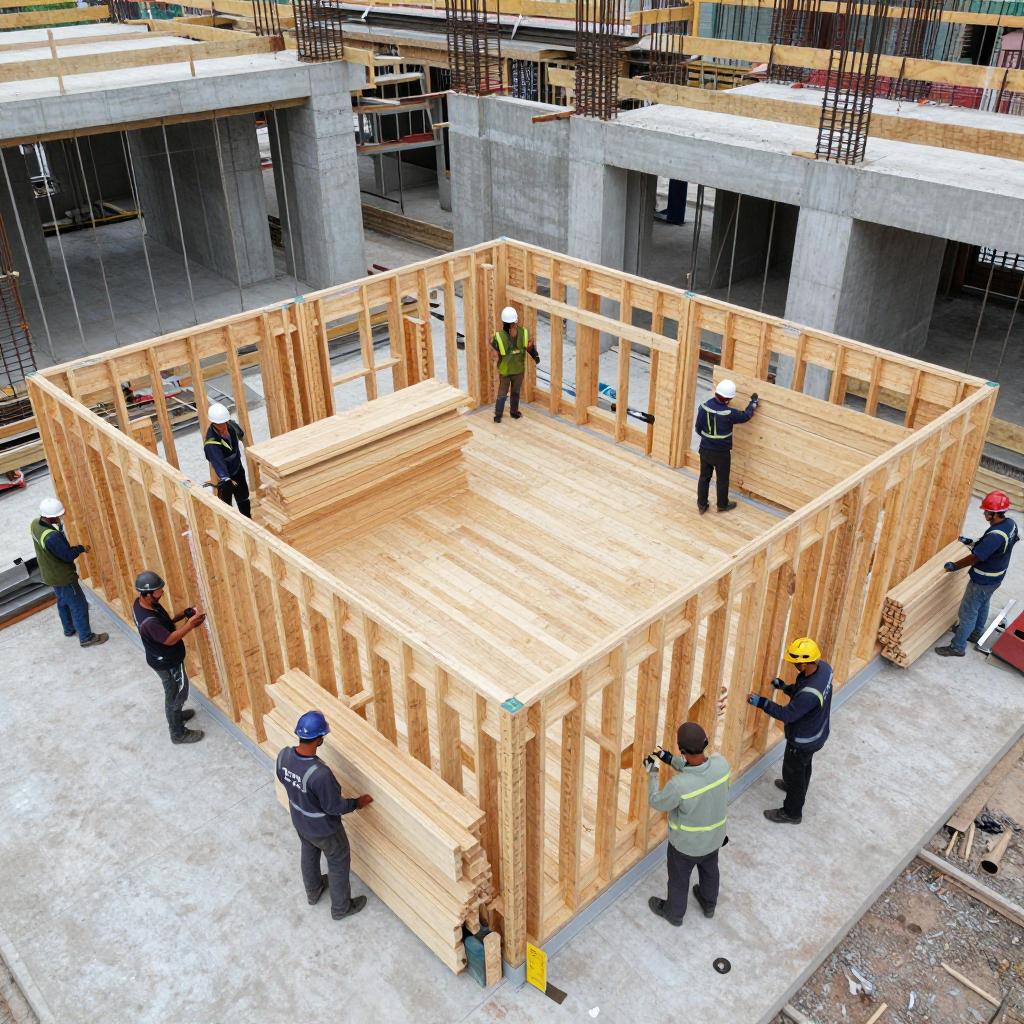 **Wood Formwork Rental：打破传统，拼装差异化引领工程支护新潮流**(图1)