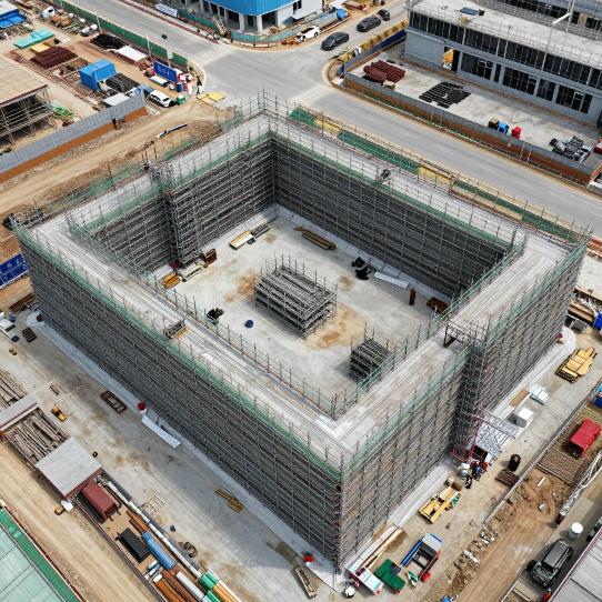 如何通过门式脚手架租赁打造安全高效的工程支护体系(图2)