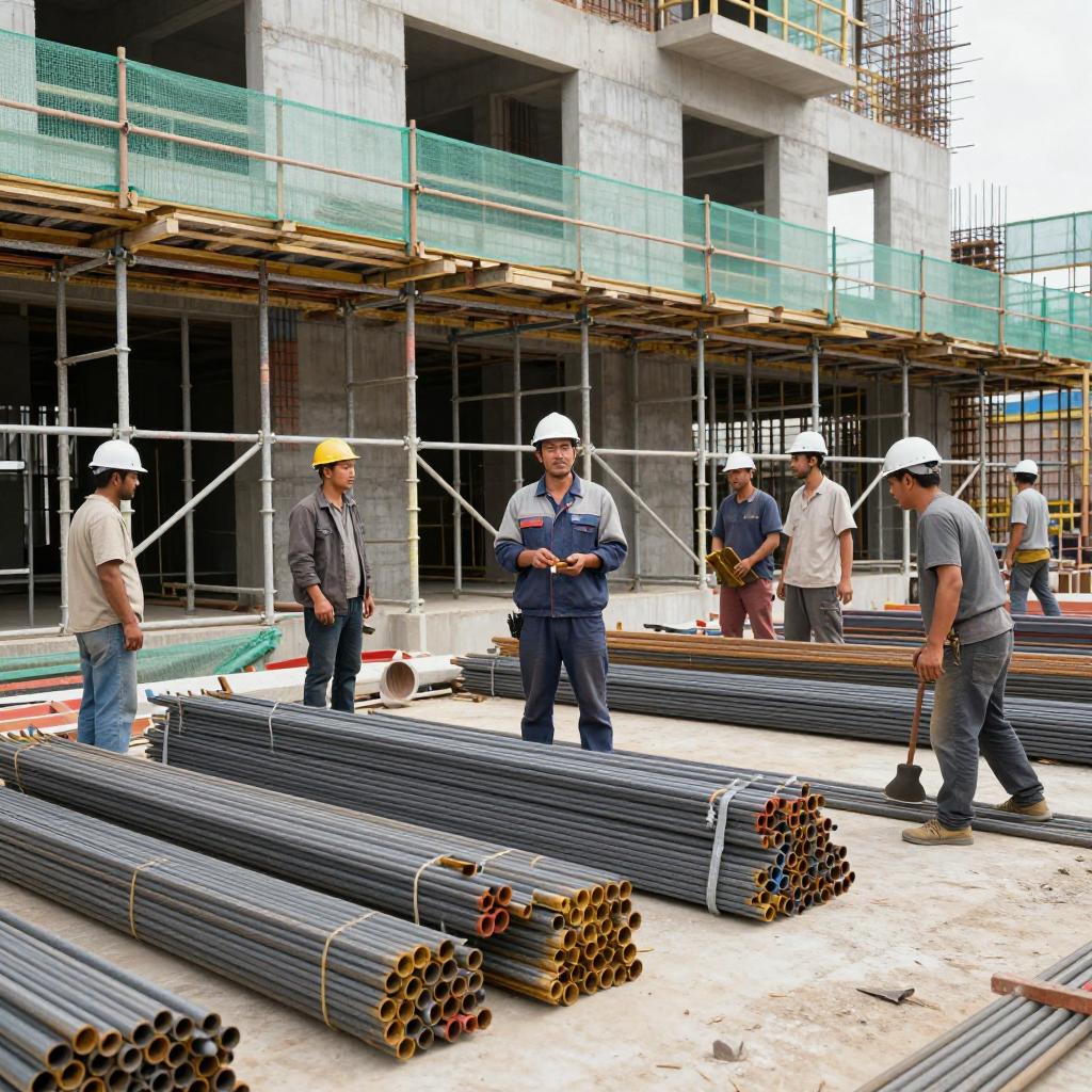 钢管脚手架租赁：精准承重差异化助你搞定工程支护(图2)