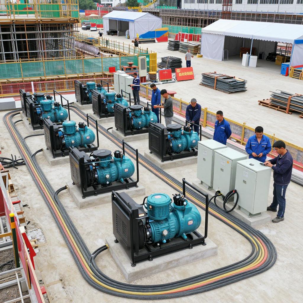 Gasoline Generator Rental：破解工程动力设备租赁的启动差异化之谜(图1)