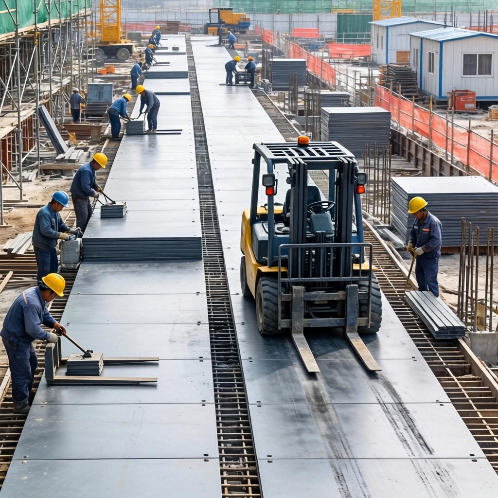 企业为啥都改租铺路钢板？省钱省心还有税务利好(图1)