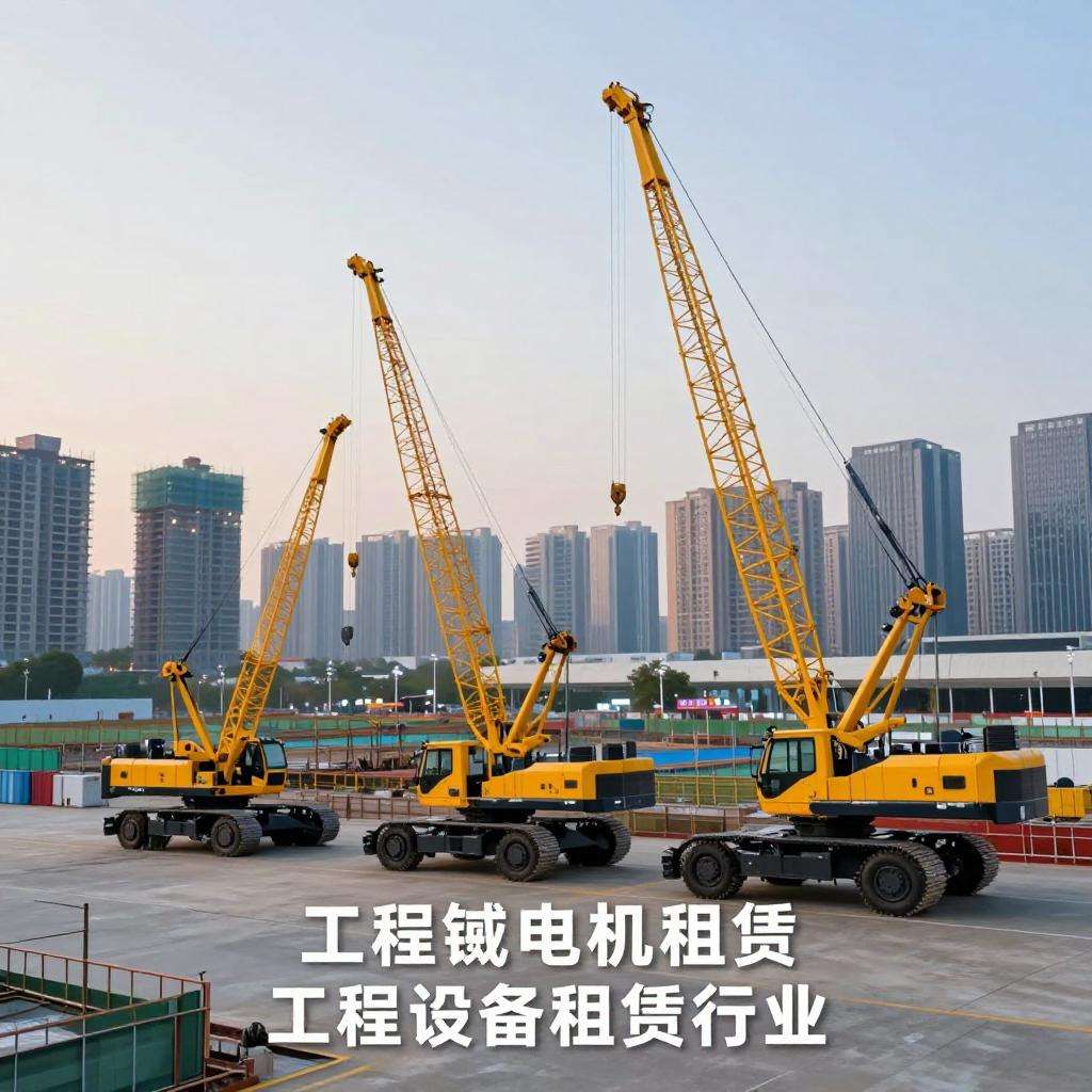 Engineering Crane Rental 工程起重机 - 天诚一站式工程设备租赁