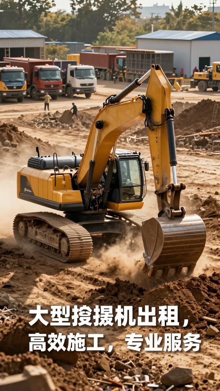 大型挖掘机租赁：开启工程土方设备效率差异化新纪元 - ̫ƽ����Ѷ��