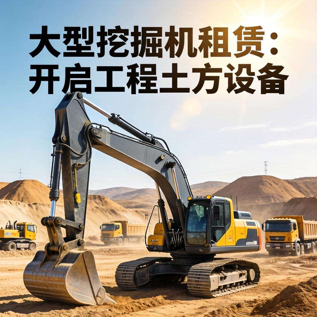 大型挖掘机租赁：开启工程土方设备效率差异化新纪元 - ̫ƽ����Ѷ��