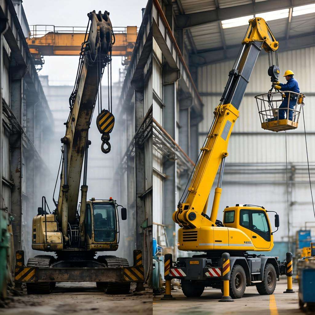 如何用曲臂车租赁实现高空作业的灵活差异化优势 - 天诚一站式工程设备租赁