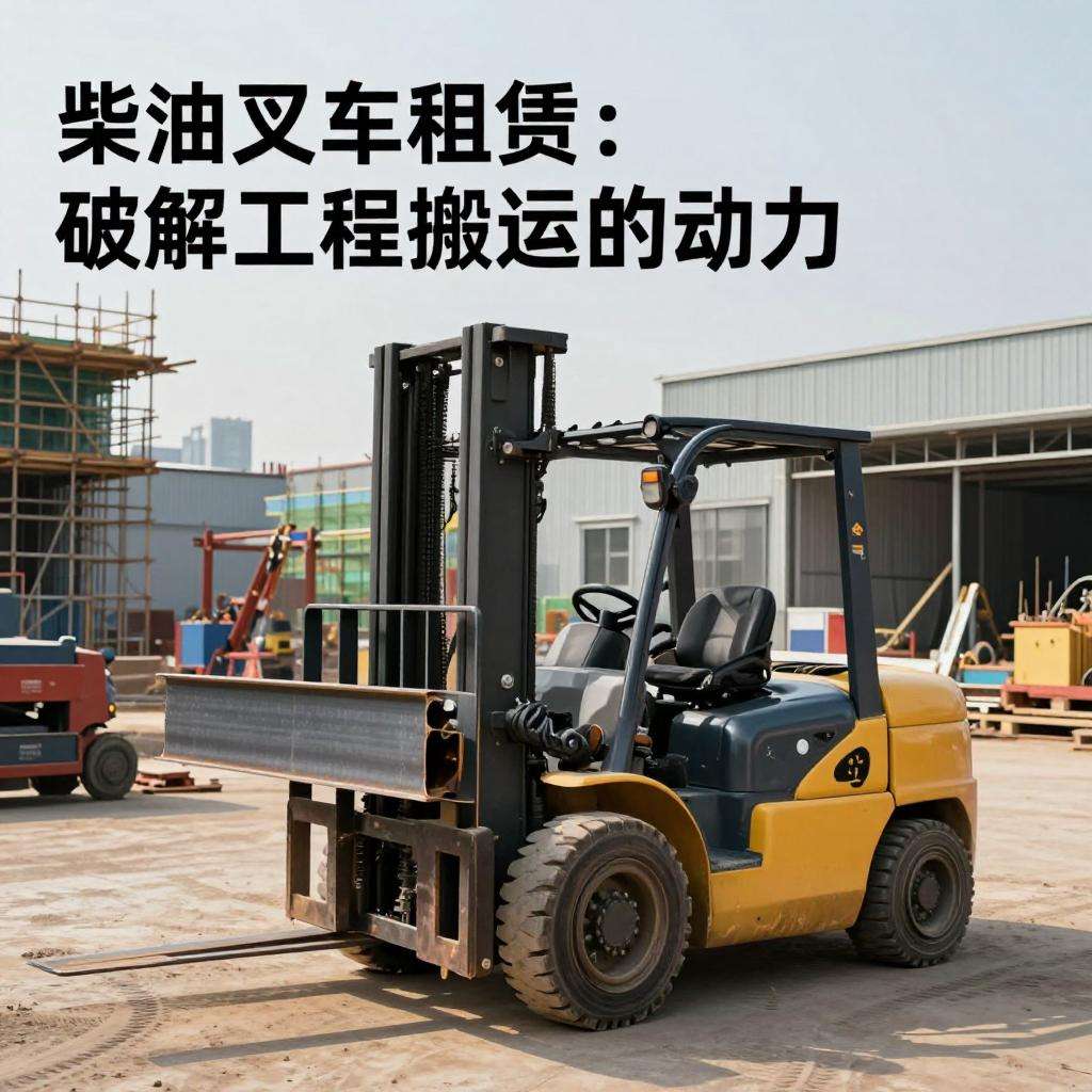 柴油叉车租赁：破解工程搬运的动力差异化新谜题 - 天诚一站式工程设备租赁