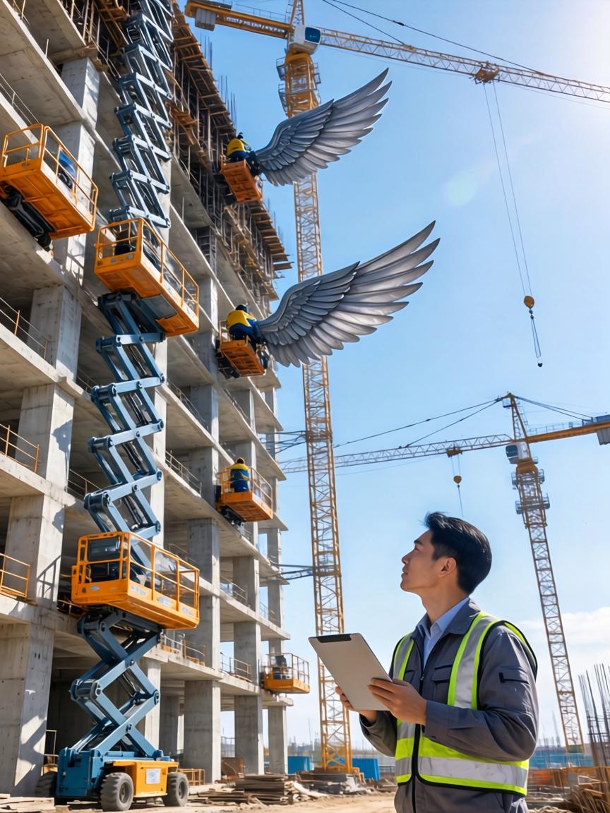 施工升降机租赁：破解楼层差异的核心秘密 - 天诚一站式工程设备租赁