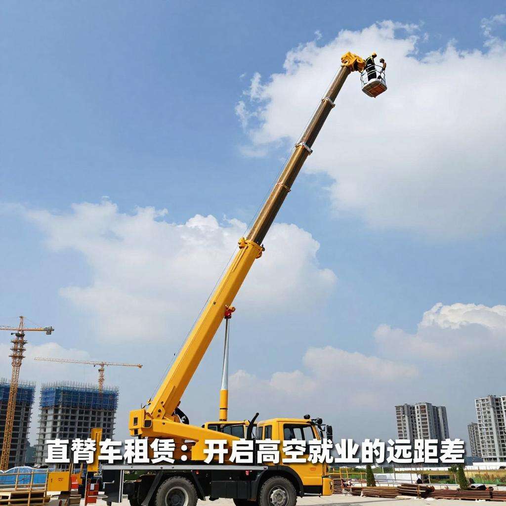 直臂车租赁：开启高空作业的远距差异化时代 - 天诚一站式工程设备租赁