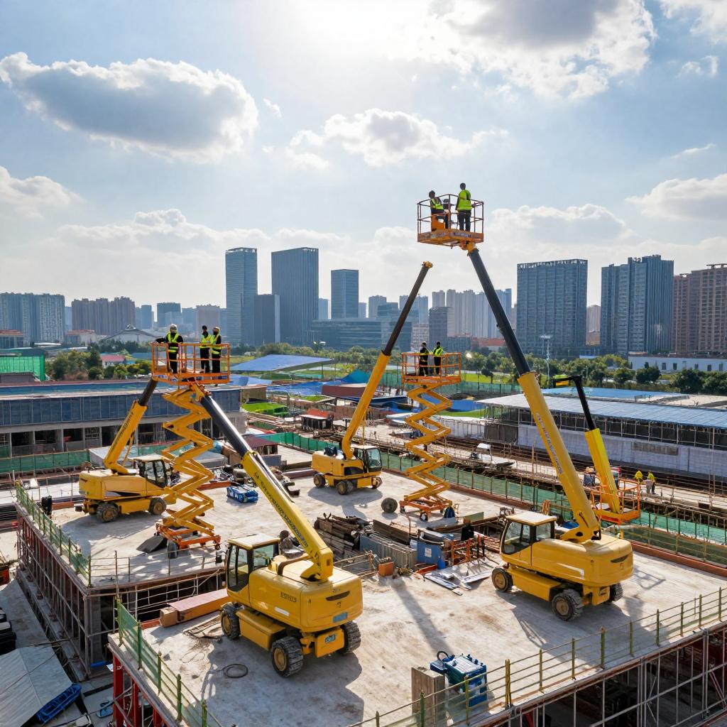 高空作业平台租赁：开启施工效率新纪元 - 天诚一站式工程设备租赁