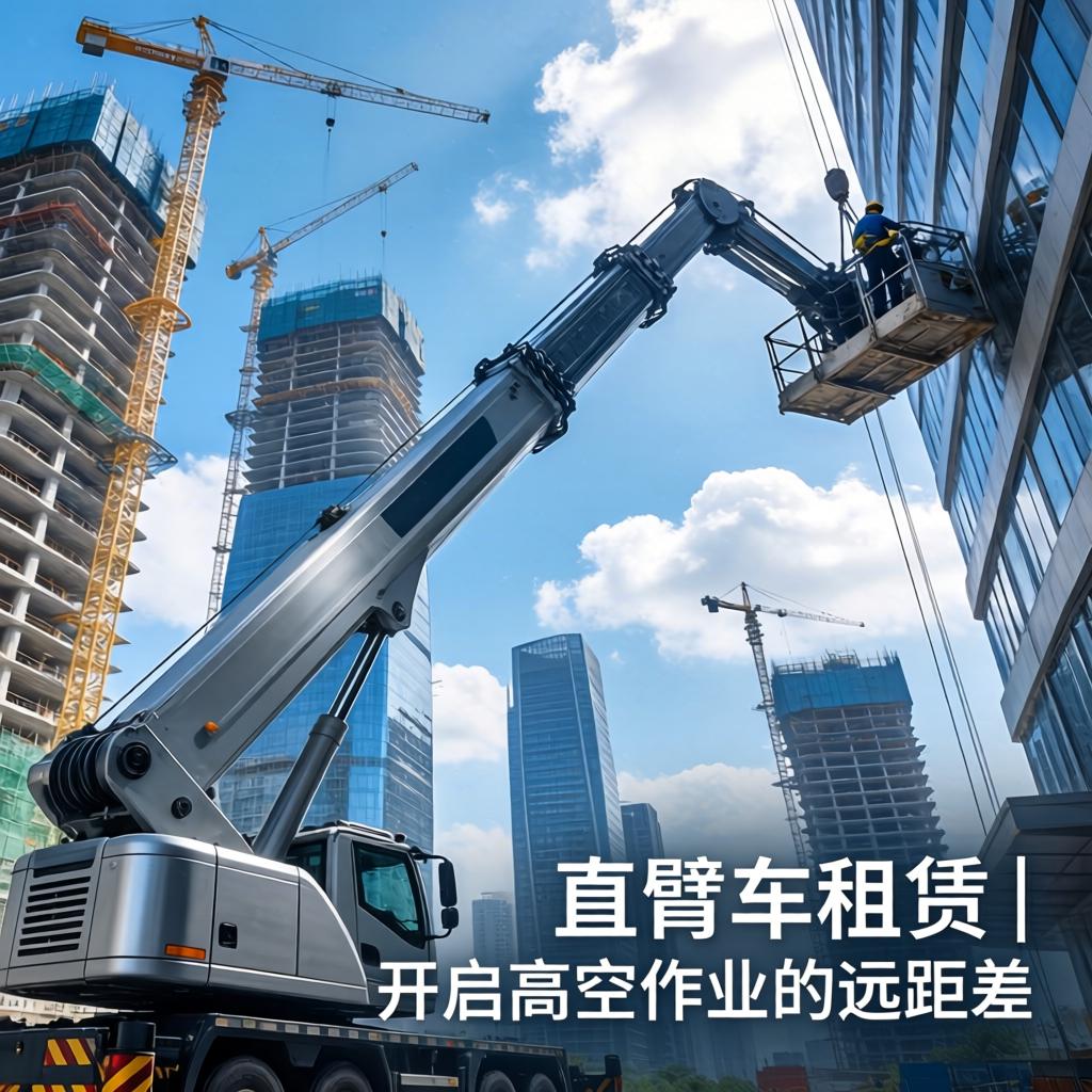 直臂车租赁｜开启高空作业的远距差异化新时代 - 天诚一站式工程设备租赁