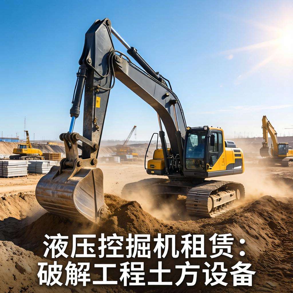 液压挖掘机租赁：破解工程土方设备租赁的动力差异化困局 - ̫ƽ����Ѷ��