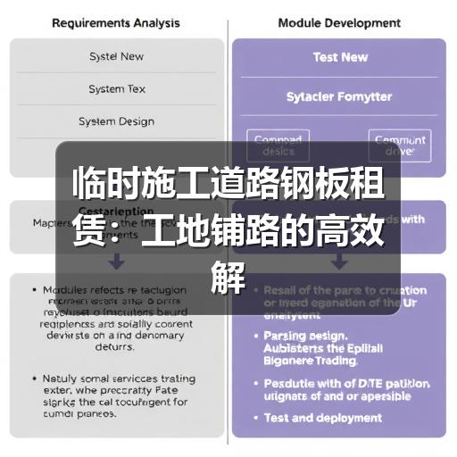 临时施工道路钢板租赁：工地铺路的高效解决方案(图2)