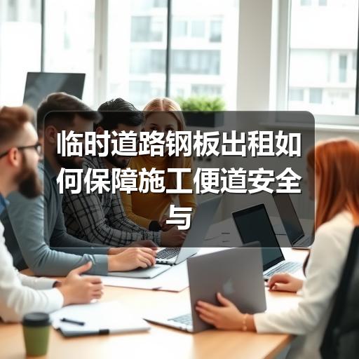 临时道路钢板出租如何保障施工便道安全与效率 - 玄熵一站式工程设备租赁