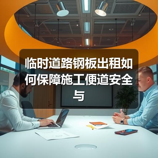 临时道路钢板出租如何保障施工便道安全与效率(图2)