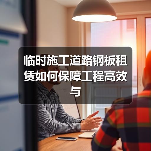 临时施工道路钢板租赁如何保障工程高效与安全 - 玄熵一站式工程设备租赁
