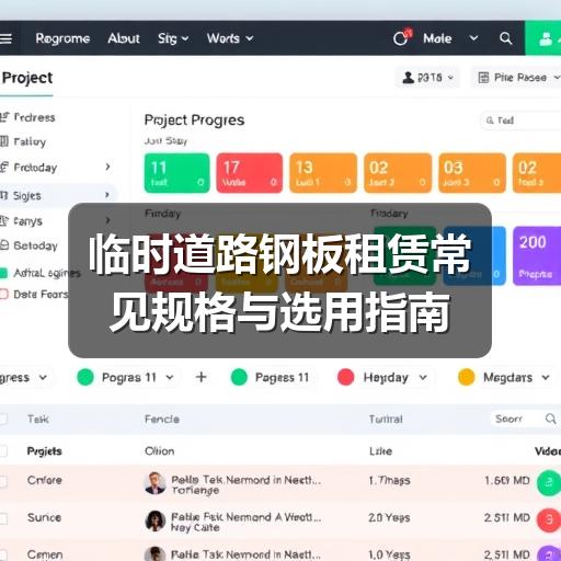 临时道路钢板租赁常见规格与选用指南(图2) 临时道路钢板租赁常见规格与选用指南(图2)