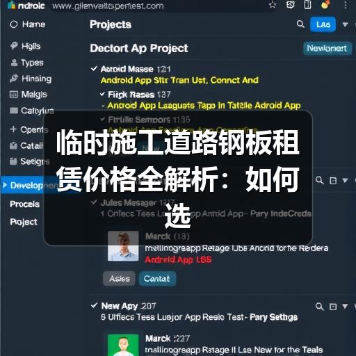 临时施工道路钢板租赁价格全解析：如何选对方案、合理控制成本？(图2)