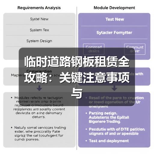 临时道路钢板租赁全攻略：关键注意事项与选择技巧 - 玄熵一站式工程设备租赁