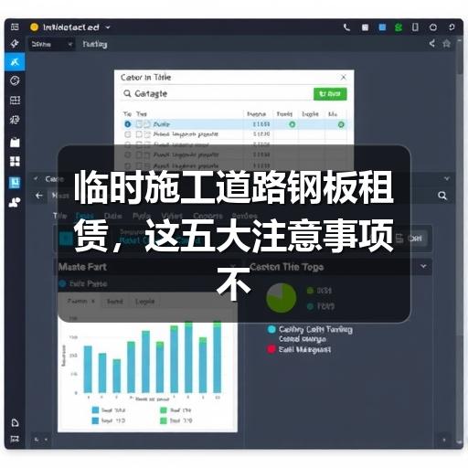 临时施工道路钢板租赁,这五大注意事项不可不知(图3) 临时施工道路钢板租赁,这五大注意事项不可不知(图3)