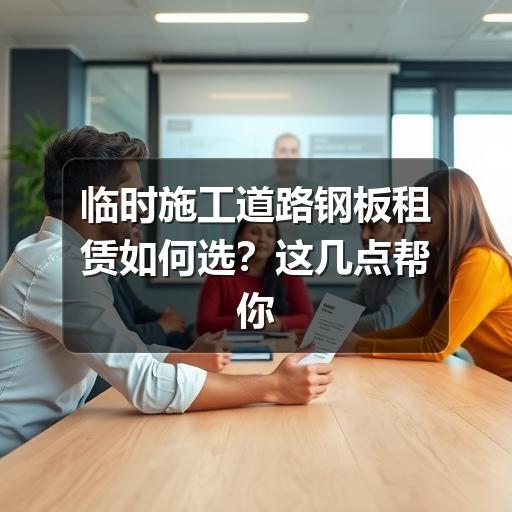 临时施工道路钢板租赁如何选?这几点帮你省心又省钱(图3) 临时施工道路钢板租赁如何选?这几点帮你省心又省钱(图3)