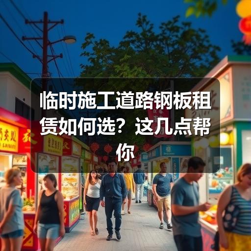 临时施工道路钢板租赁如何选？这几点帮你省心又省钱 - 玄熵一站式工程设备租赁