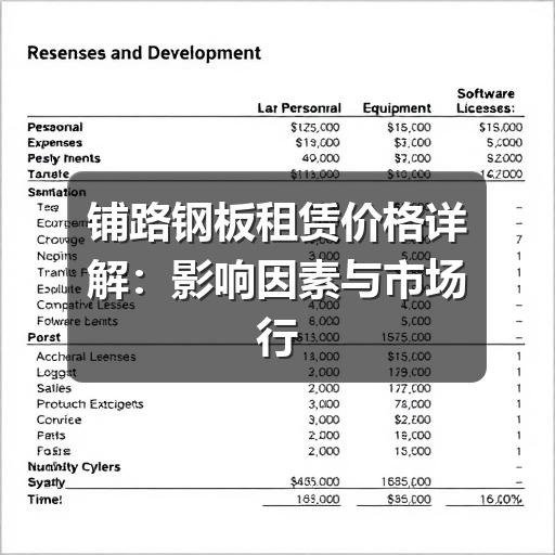 铺路钢板租赁价格详解:影响因素与市场行情分析(图3) 铺路钢板租赁价格详解:影响因素与市场行情分析(图3)