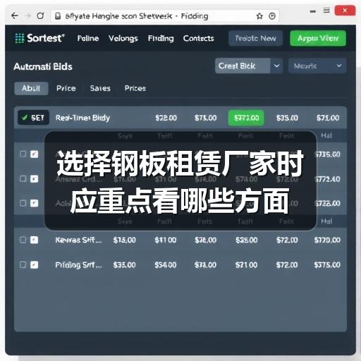 选择钢板租赁厂家时应重点看哪些方面(图3) 选择钢板租赁厂家时应重点看哪些方面(图3)