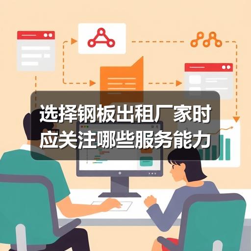 选择钢板出租厂家时应关注哪些服务能力