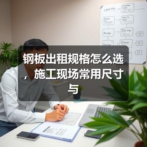 钢板出租规格怎么选,施工现场常用尺寸与承载要点(图3) 钢板出租规格怎么选,施工现场常用尺寸与承载要点(图3)