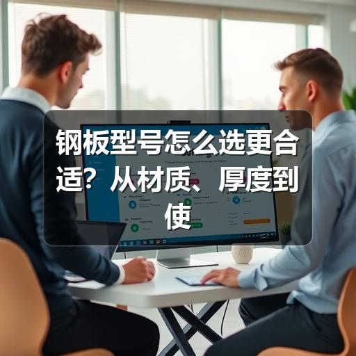 钢板型号怎么选更合适?从材质、厚度到使用场景的实用指南(图2) 钢板型号怎么选更合适?从材质、厚度到使用场景的实用指南(图2)