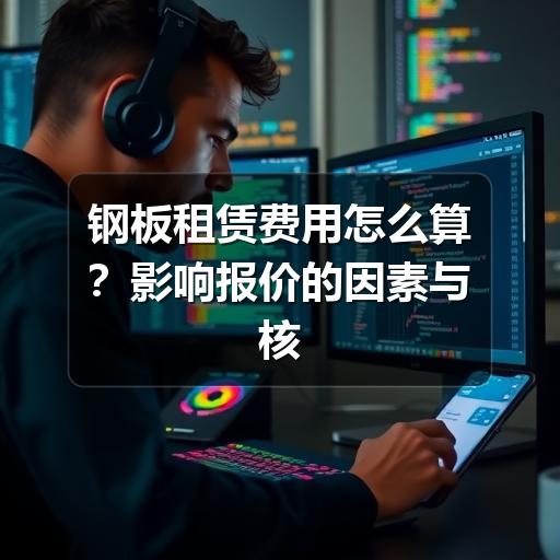 钢板租赁费用怎么算？影响报价的因素与核算方法 - 玄熵一站式工程设备租赁