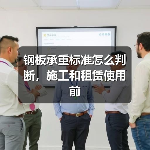 钢板承重标准怎么判断，施工和租赁使用前要看哪些指标 - 玄熵一站式工程设备租赁
