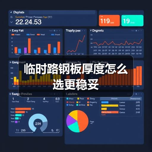 临时路钢板厚度怎么选更稳妥 - 玄熵一站式工程设备租赁