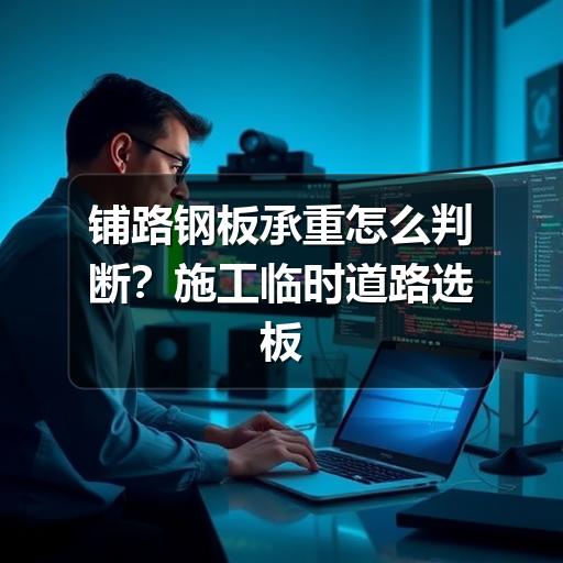 铺路钢板承重怎么判断？施工临时道路选板要点(图2)