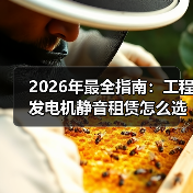 2026年最全指南：工程发电机静音租赁怎么选不踩坑？(图2)