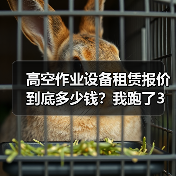 高空作业设备租赁报价到底多少钱？我跑了3个项目现场才搞明白(图2)