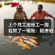 上个月工地停工一周，我算了一笔账：防渗墙工程设备租赁(图2)