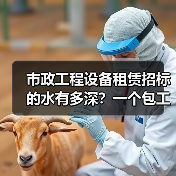 市政工程设备租赁招标的水有多深？一个包工