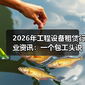 2026年工程设备租赁行业资讯:一个包工头说漏嘴的3个选平台窍门(图4) 2026年工程设备租赁行业资讯:一个包工头说漏嘴的3个选平台窍门(图4)
