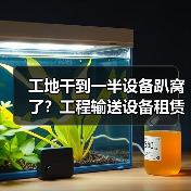 工地干到一半设备趴窝了?工程输送设备租赁服务避坑指南(图4) 工地干到一半设备趴窝了?工程输送设备租赁服务避坑指南(图4)
