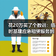 花20万买了个教训:临时基建应急租赁服务到底该不该用?(图4) 花20万买了个教训:临时基建应急租赁服务到底该不该用?(图4)