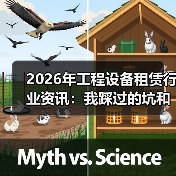 2026年工程设备租赁行业资讯：我踩过的坑和后来想明白的事(图4)