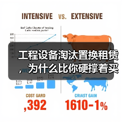 工程设备淘汰置换租赁，为什么比你硬撑着买新设备更划算？(图4)