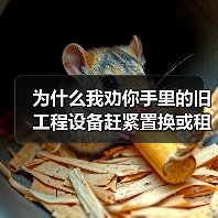 为什么我劝你手里的旧工程设备赶紧置换或租赁掉?(图3) 为什么我劝你手里的旧工程设备赶紧置换或租赁掉?(图1)