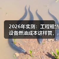 2026年实测：工程租赁设备燃油成本这样管，一个月省下870 - 天诚一站式工程设备租赁