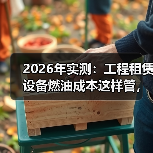 2026年实测：工程租赁设备燃油成本这样管，一个月省下8700块(图4)